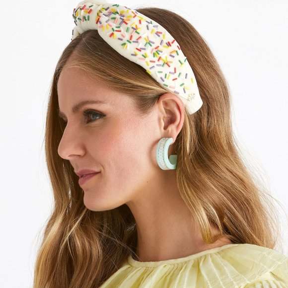 Lele Sadoughi Buttercream Birthday Cake Knotted Headband - Picture 2 of 6